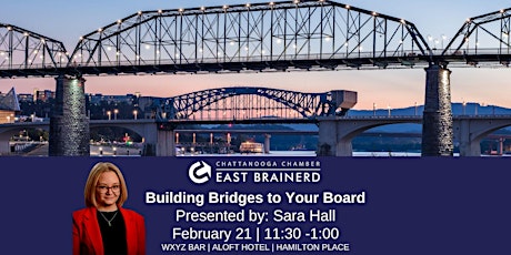 February Monthly Meeting: Building Bridges to Your Board with Sara Hall
