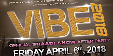 Vibe 2018 - Shaadi Show After Party 