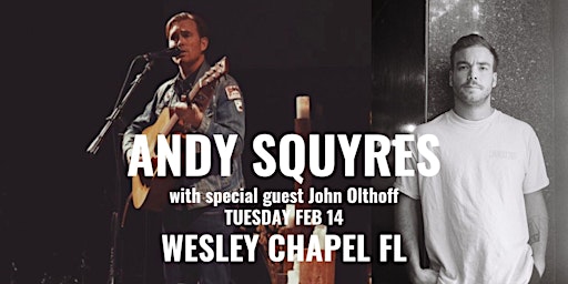 Andy Squyres is playing a house show in Tampa Florida! John Olthoff opens! primary image