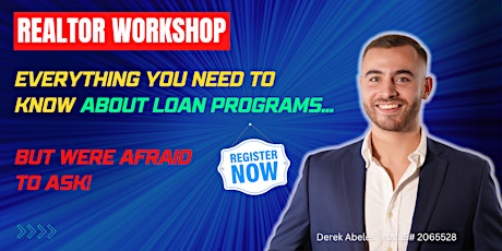 REALTORS: Everything you need to know about new loan programs!
