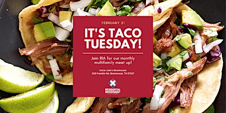 RIA's Multi Family Investing Meetup - Taco Tuesday primary image