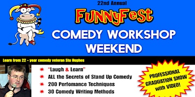 Imagem principal de Stand Up Comedy WORKSHOP - WEEKEND CLASSES - MAY 4 and 5, 2024 -Calgary/YYC