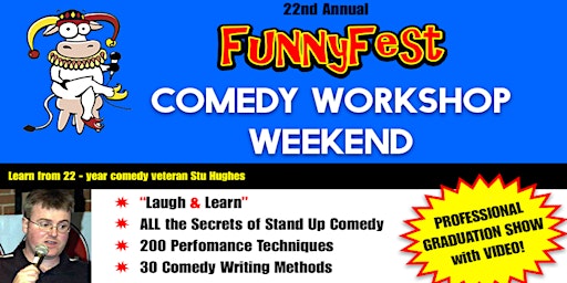 Imagen principal de Stand Up Comedy WORKSHOP - WEEKEND CLASSES - MAY 4 and 5, 2024 -Calgary/YYC