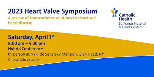 Heart Valve Symposium:  There is still time to register!!