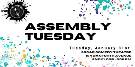 Assembly Tuesday: **The Jam-uary Edition**