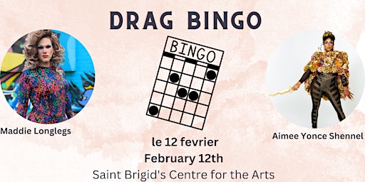 Drag Bingo Community Fundraiser -Collecte de fonds communautaire Bingo Drag