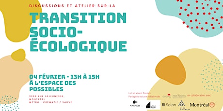 Parlons transition socio-écologique - Atelier du laboratoire vivant primary image