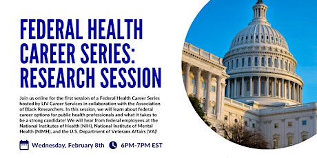 Federal Health Career Series: Research Session