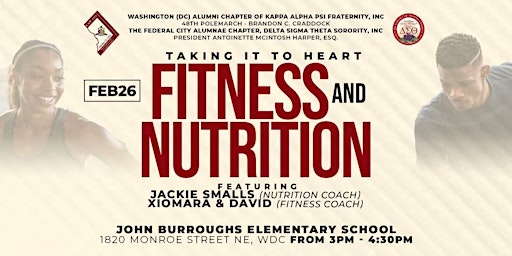 Taking it to Heart: Fitness and Nutrition