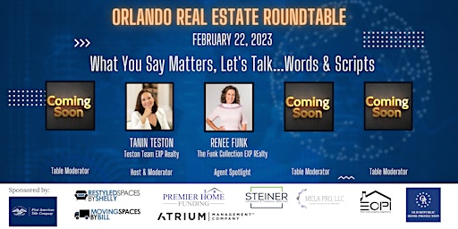 February's Roundtable - What You Say Matters, Let's Talk..Words and Scripts