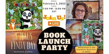Pauly Panda and A Jesus Kinda Day - Book Launch! You're Invited!