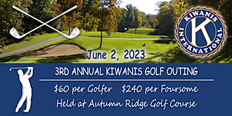 3rd Annual Kiwanis Golf Outing primary image