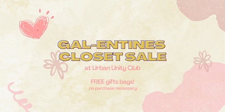 Gal-entine's Closet Sale