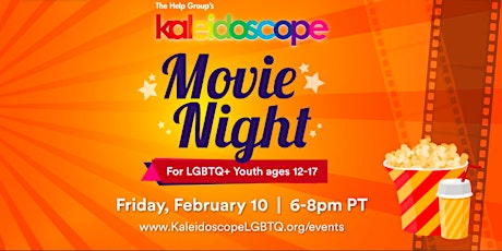 Hauptbild für Movie Night for LGBTQ+ Teens!