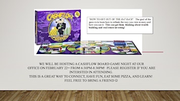 Cash Flow Game Night - Have Fun & Learn About Real Estate Investing!