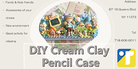 DIY Studio | Whipped cream clay Pencil Case