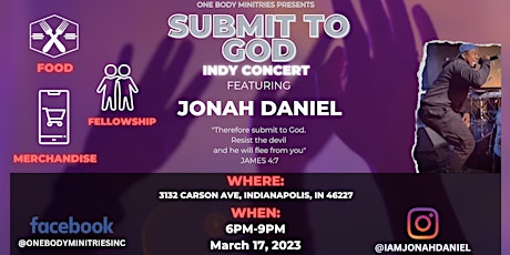 Submit To God Concert - Jonah Daniel