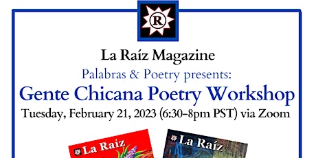 Gente Chicana Poetry Workshop- Taller de Poesía