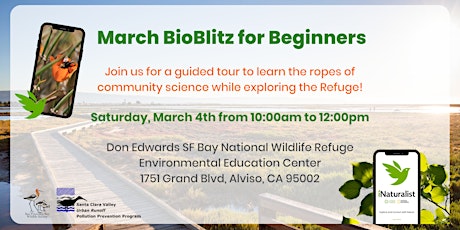 March BioBlitz for Beginners