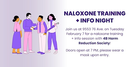 Naloxone Training w/ 4B Harm Reduction Society