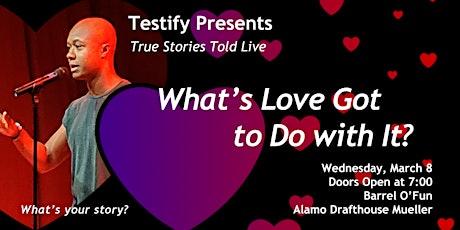 Testify Presents - What's Love Got to do with It?