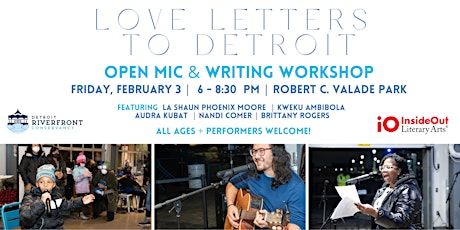 Love Letters to Detroit - Open Mic and Writing Workshop