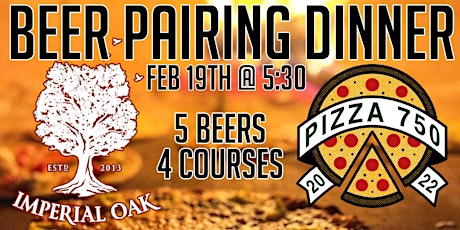 Beer Dinner with Pizza 750