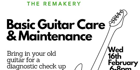 Primaire afbeelding van Basic Guitar Care & Maintenance