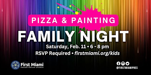 Pizza & Painting Family Night