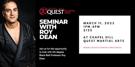 Seminar with Roy Dean primary image