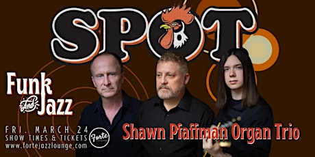 Shawn Pfaffman Organ Trio | 9:30pm-11:30pm