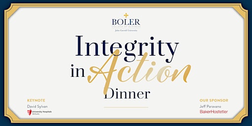 Integrity in Action Dinner