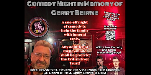 Comedy Night In Memory Of Gerry Beirne