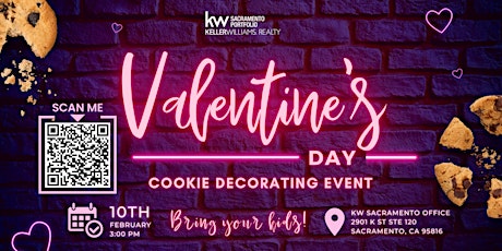 KW Sacramento Valentines Day Cookie Event!