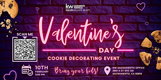 KW Sacramento Valentines Day Cookie Event!