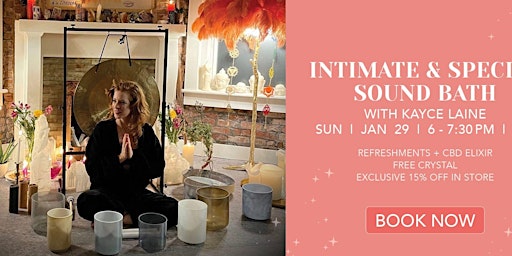 Intimate and Special Sound Bath