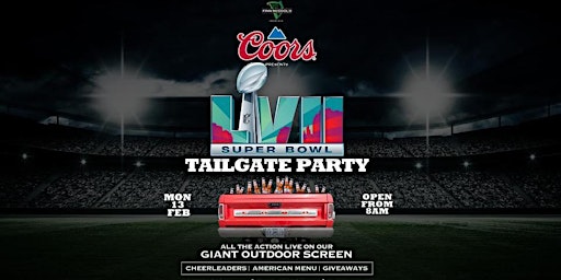 Finn McCool’s Fortitude Valley Super Bowl Tailgate Party 2023