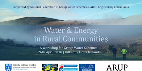 Water and Energy in Rural Communities, a workshop for Group Water Schemes in Ireland primary image