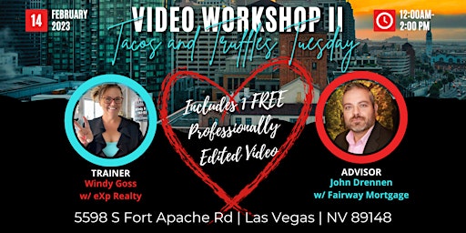 Video Workshop II - Tacos and Truffles Tuesday