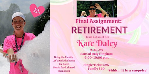 Kate Daley Retirement Party