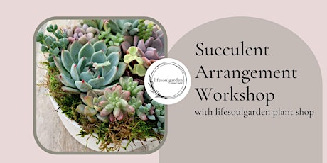 Succulent Arrangement Workshop