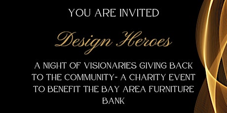 Image principale de Design Heroes: A Night of Visionaries Giving Back... VIP Charity Dinner