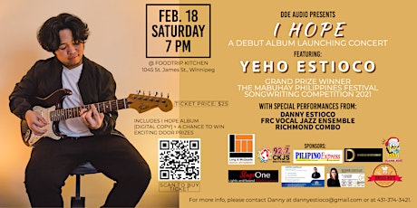 I Hope - Album Launching Concert Featuring Yeho Estioco