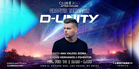 Groovie Takeover w/ D-Unity - Friday Night After Hours Party