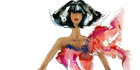 Fashion illustration with watercolours primary image
