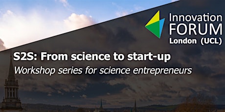 S2S: From science to start-up (workshop series) primary image