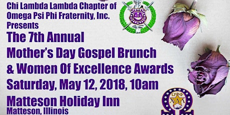 2018 Mother's Day Gospel Brunch and Women of Excellence Awards primary image