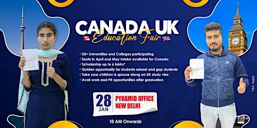 Canada UK Education Fair in Delhi - Pyramid eServices