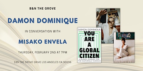 Damon Dominique discusses & signs YOU ARE A GLOBAL CITIZEN at B&N The Grove