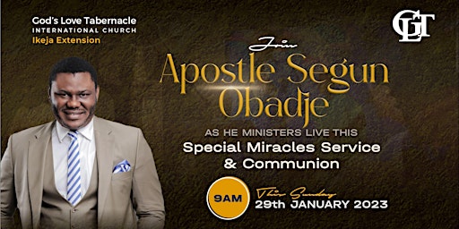 Special Miracle Service With Apostle Segun Obadje